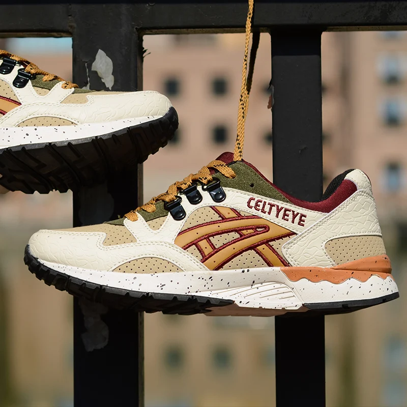 

YRRFUOT Fashion Sneakers for Men Brand Light Breathable Non-slip Casual Shoes Comfortable Outdoor Soft Bottom Walking Shoes