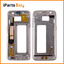 iPartsBuy for Samsung Galaxy S7 Edge / G935 Front Housing LCD Frame Bezel Plate