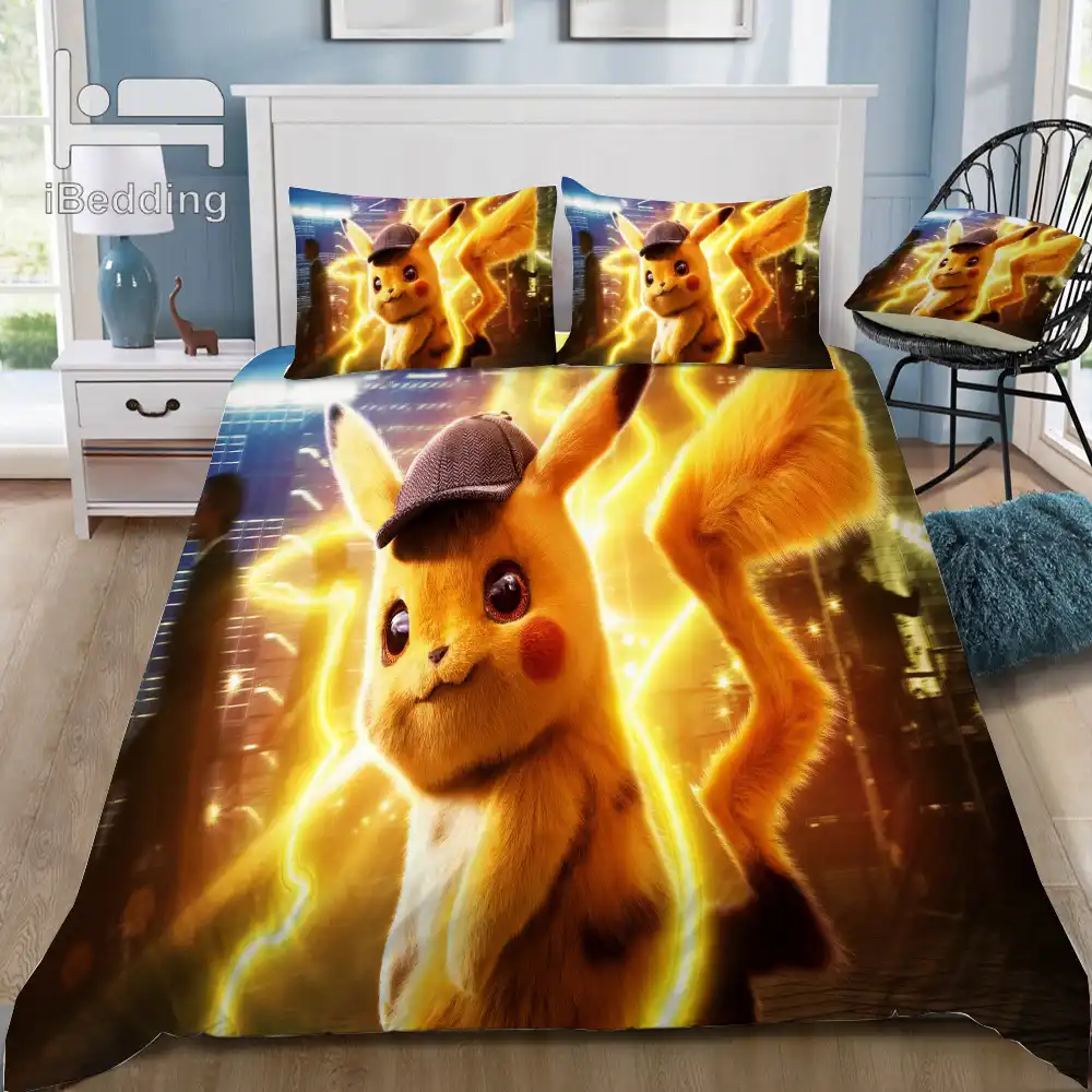 pokemon bed set twin