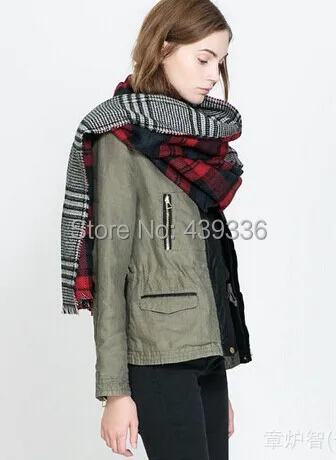 Blanket font b Tartan b font Winter Scarf