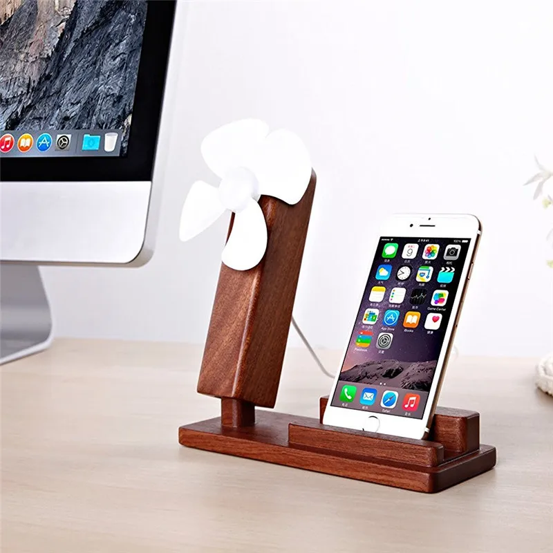 Adjustable Portable Cooling USB Fan Retro Gift Multi function Tablet