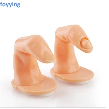 JOYJULY, 2 предмета, дизайн ногтей, практическая тренировка, поддельные трафаретные кончики пальцев, накладные руки, УФ-гель, акриловый салонный Маникюрный Инструмент