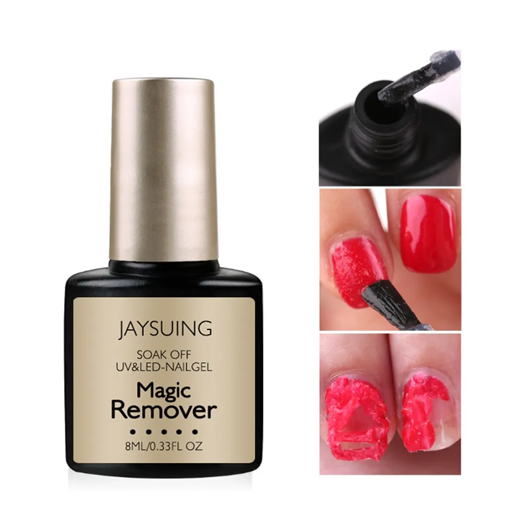 1 бутылка Гель-лак для ногтей Burst Magic Remover Гель-удалитель Magic Nail 8 мл удаляет Гель-лак легко быстро