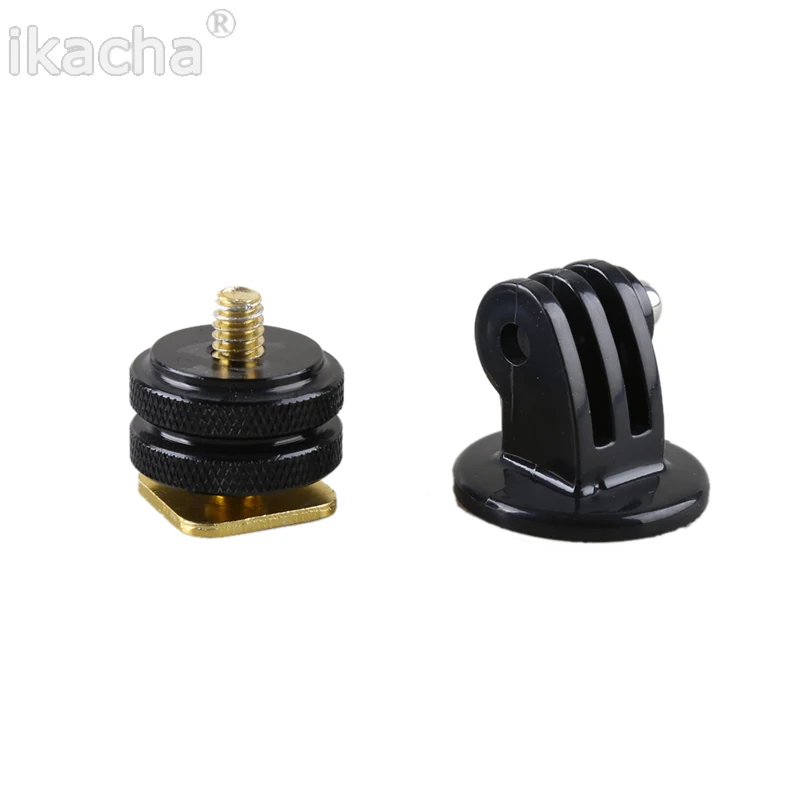 Gopro Tripod Mount Adapter + 14 inch Hot Shoe Tripod Mount Screw (1)