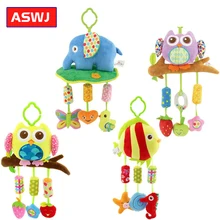 Новая Детская плюшевая игрушка мягкая кровать Колокольчик колокольчик для бубенцов игрушка Детские классические обучающие игрушки для новорожденных подарки