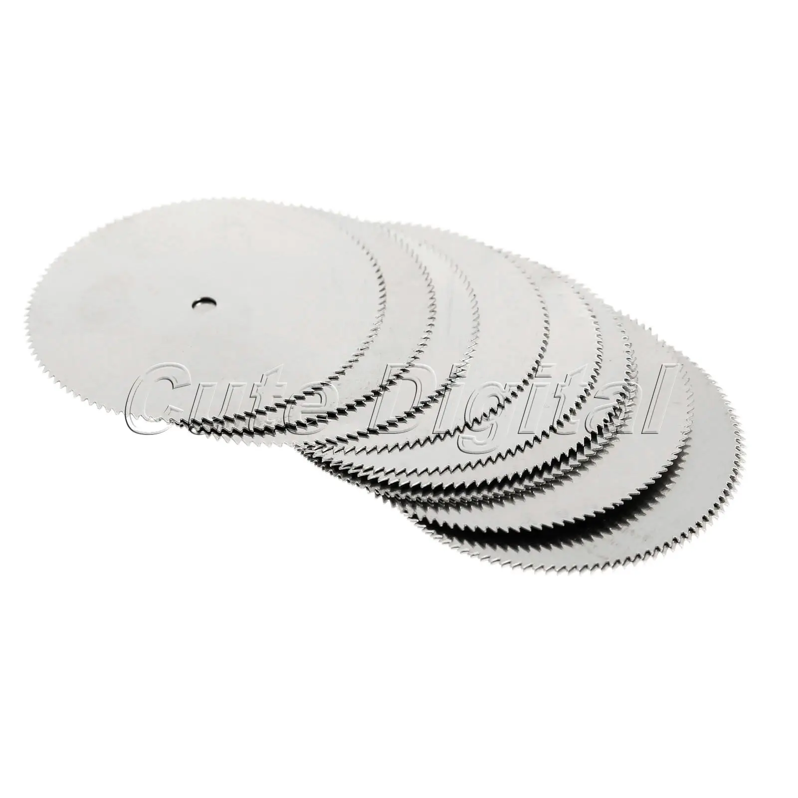 20Pcs 32mm Stainless Steel Wood Cutting Disc Wheel Saw Blades Cutter Disc for Dremel Rotary Tool DIY Power Tool Accessories