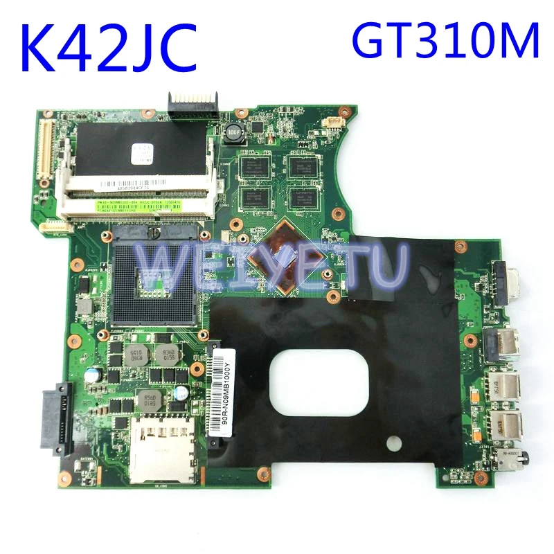 Материнская плата K42JC HM55 GT310M с 8 видеокартами для ASUS A42J K42J X42J A40J материнская