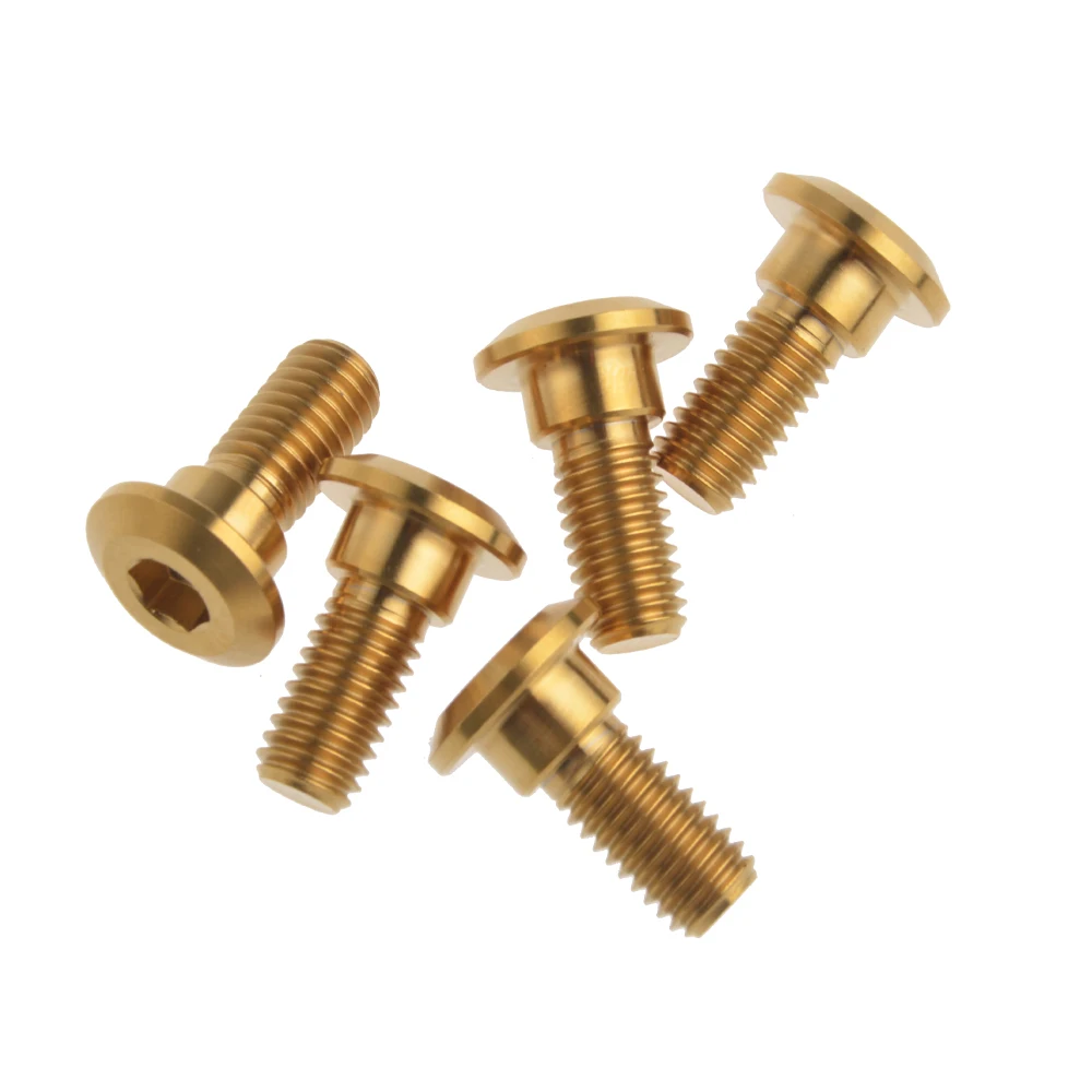 

Gold Titanium Bolt Screw Hex Socket Head for Suzuki Disc Brake Rotor Bolts M8x22mm