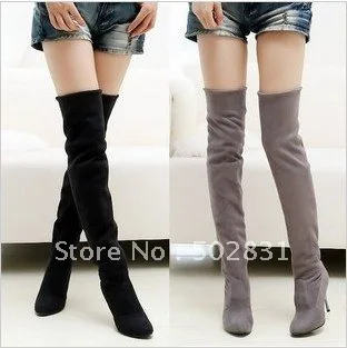 high boots for skinny legs