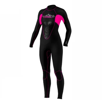 

Professional 3 mm Women Neoprene Wetsuit Diving suit Equipment One Pieces full bodysuit Warm surfing snorkeling swimming