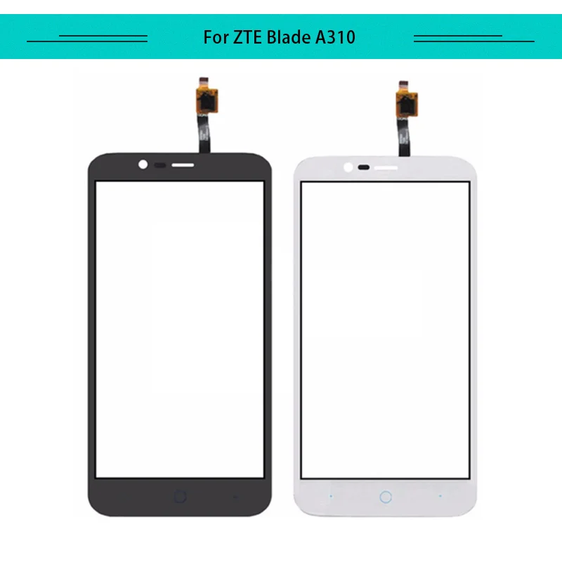 

1 pcs Touch Panel For ZTE Blade A310 Touch Screen Glass Digitizer Sensor Replacement Free Shipping