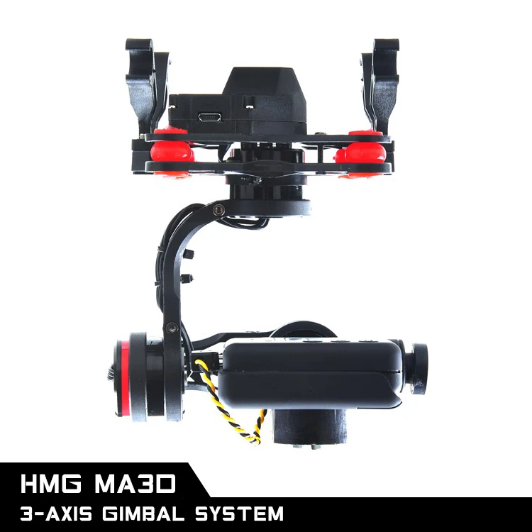 

F15984 HMG MA3D 3-axle Brushless Gimbal Camera Mount Kit for Mobius Action Camera 808 Quadcopter Multicopter FPV Photography