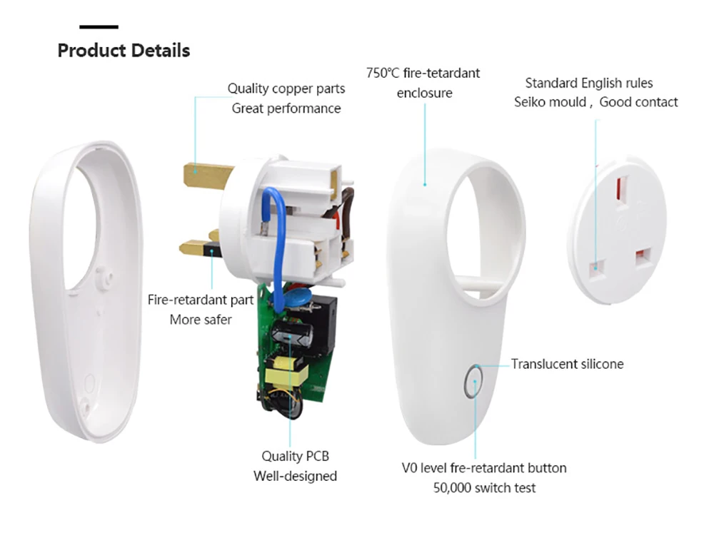 Wifi Smart Power Socket Plug