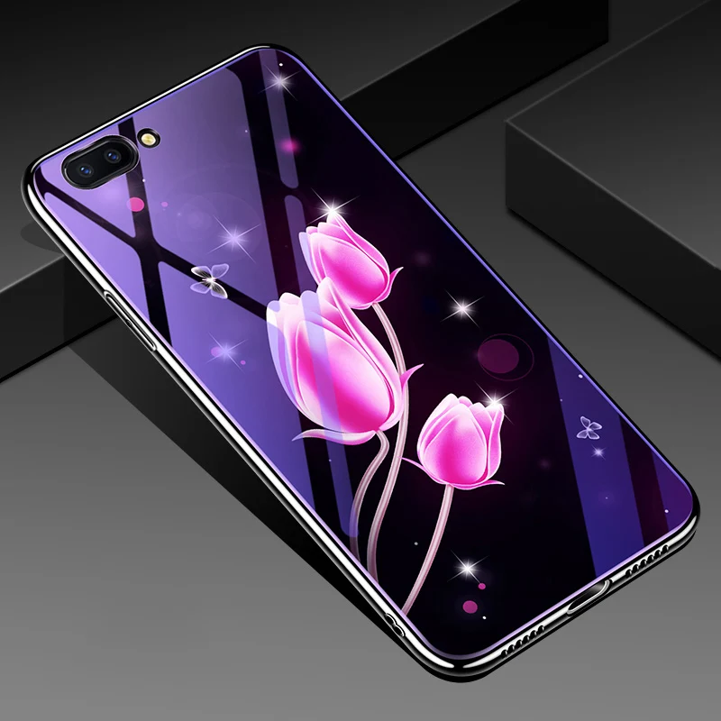 Чехол из закаленного стекла для телефона huawei Nova 3 3i 2s 4 Lite чехол с мягким покрытием для huawei P Smart Plus чехлы - Цвет: 01