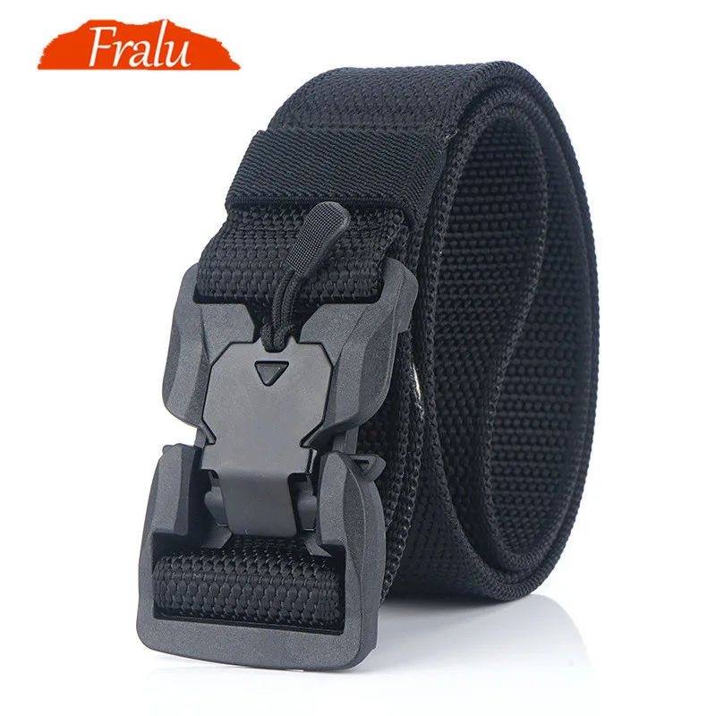 

NEW Military Equipment Combat Tactical Belts for Men US Army Training Nylon Metal Buckle Waist Belt Outdoor Hunting Waistband