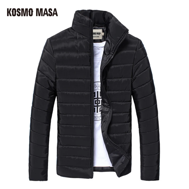 Космо MASA 2017 хлопок тонкий Зимняя Куртка парка для мужчин Сезон весна осень Узкие
