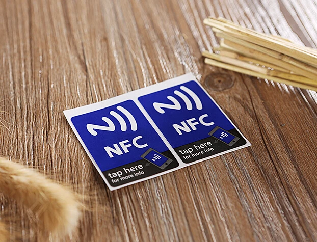 NFC смарт наклейки тег Ntag216 13,56 МГц RFID этикетка карты для всех NFC android телефон