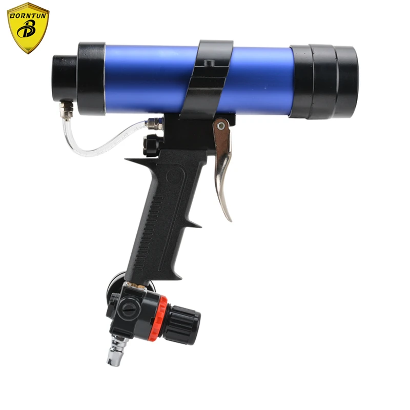 

Borntun Pneumatic Air Glass Gel Glue Sealant Gun Caulking Cartridge Spraying Foaming Sealing Gun Air Joint Seal Gap Filling Tool