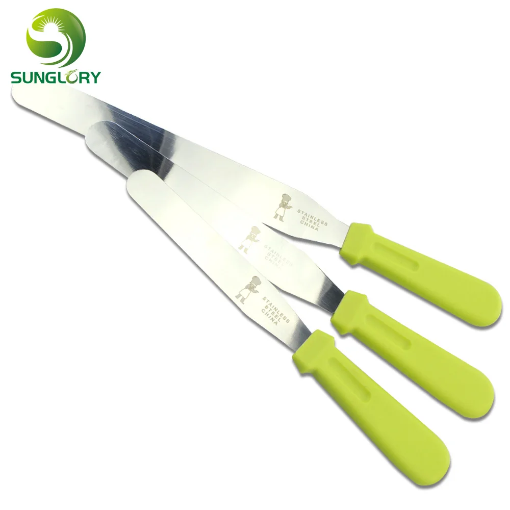 Buy Stainless Steel Cake Spatulas Butter Cream Knife