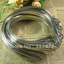 Массовая 100 шт./лот 3/4/5/6 мм волосы группа Застежка голову лук решений Jewely выводы аксессуары