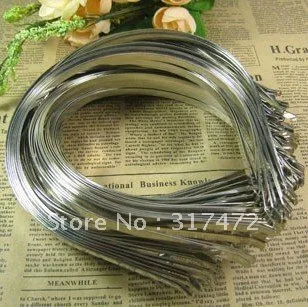 

Freeshipping!!! Bulk 100pcs/lot 3/4/5/6mm Hair Band hair clasp Head Bow making Jewely findings accessories