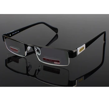 

Agstum Men's High-end Anti Fatigue Reading Glasses Slim Aspheric Hard Resin Coating Lens +50 +100 +125 +150 +175