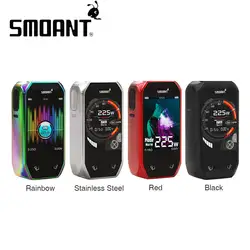 100% оригинал 225 Вт Smoant Набу TC поле MOD с 2,4 дюймов красочные Экран создано Двойной 18650 батареи Vs сайлонов/Харон мини