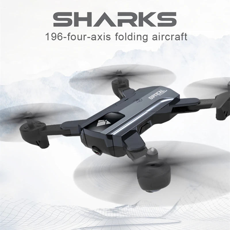 

Quadcopter RC Drone with Camera 2MP Quadrocopter with Camera Altitude Flow Me Hold Dron Foldable Drone RC Helicopter VS XS809HW