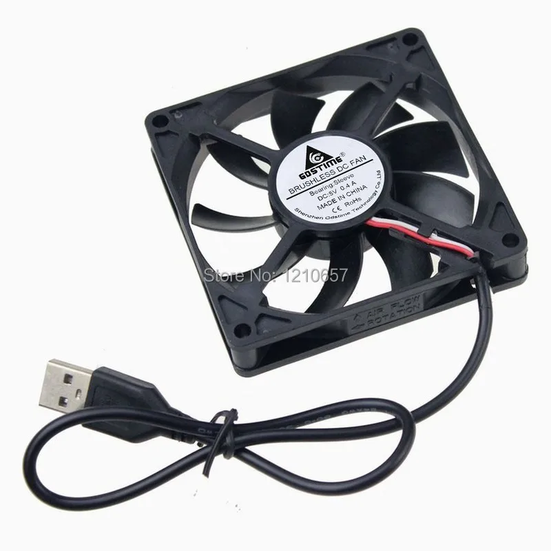 5pcs Lot Gdstime 5v Dc 80mm 80x15mm Chassis Fan Cooling For Computer Pc