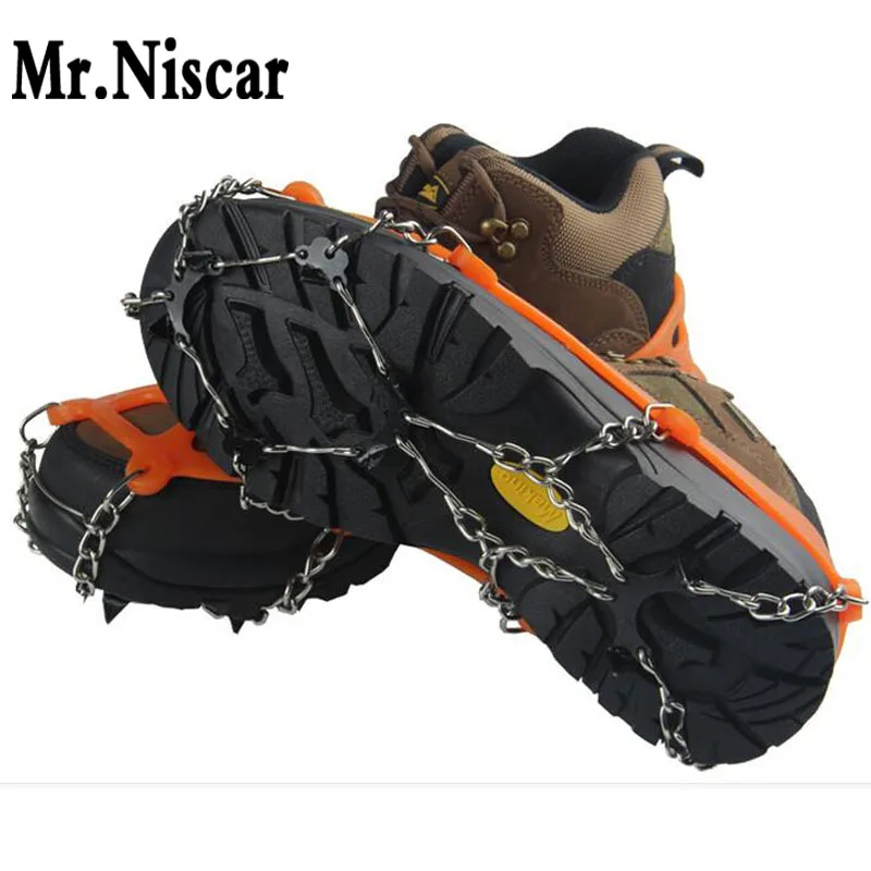 Mr.Niscar высококачественные спортивные зимние Нескользящие захваты для льда зажимы
