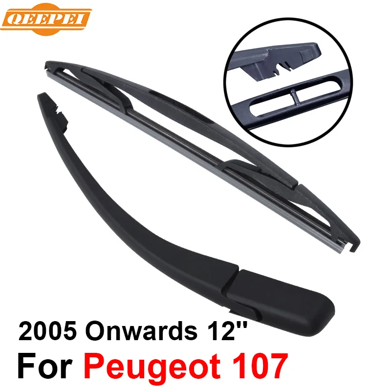 QEEPEI Задняя щетка стеклоочистителя и рычаг для Peugeot 107 2005 2016 12 'Ɖ/5 дверь хэтчбек