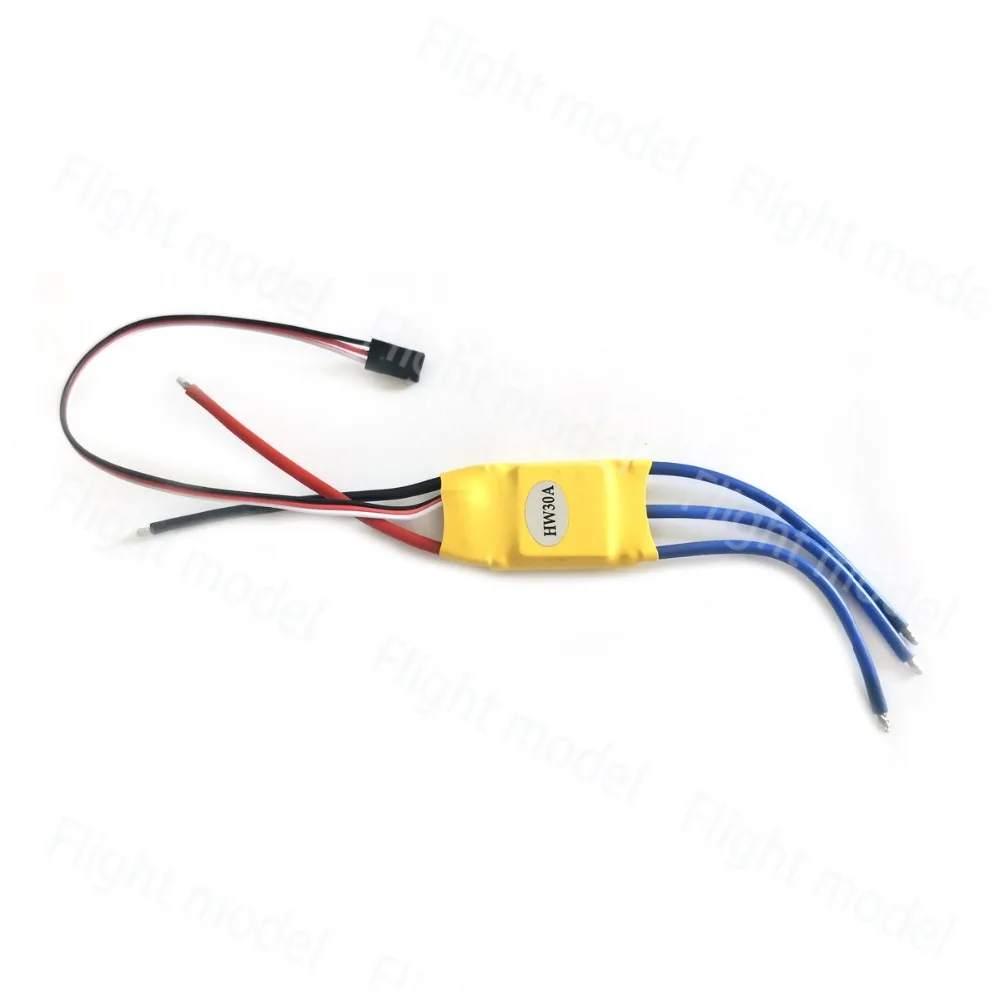 Регулятор скорости бесщеточного двигателя XXD RC ESC 30A для радиоуправляемого 450