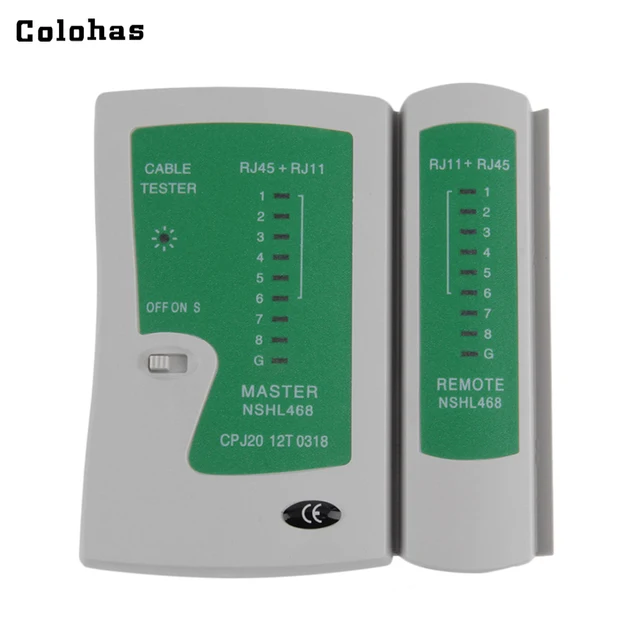 Colohas Network Cable LAN Tester Master Remote Test Tool with LED