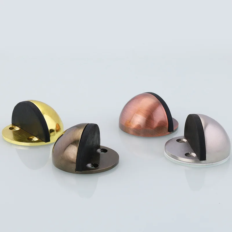 4 colors Zinc alloy door blocker collision catches for door