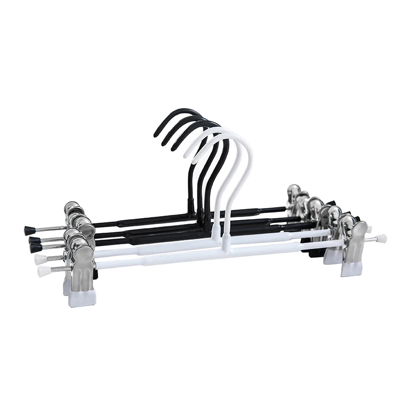 

10pcs/lot 31cm hick plastic anti-slip trousers rack inner core metal hanger clothes rack