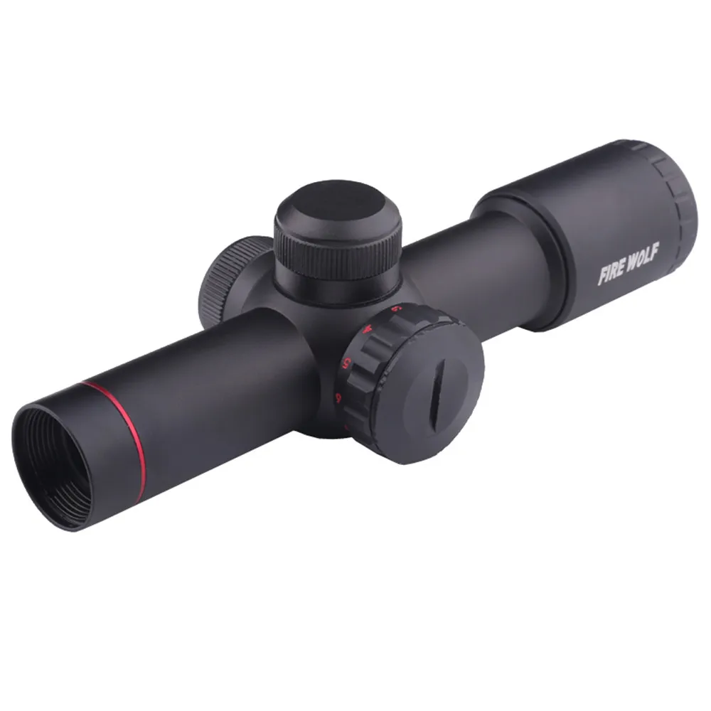 

FRIEWOLF Tactical Hunting scope 4.5X20 Red Illumination Mil-Dot Riflescope Hunting Optics accessories