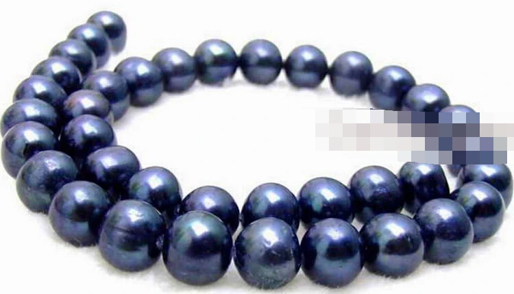 

Hot sell ->@@ N706 Natural Black Freshwater round Pearl Loose Bead 14"12-13mm -Top quality free shipping