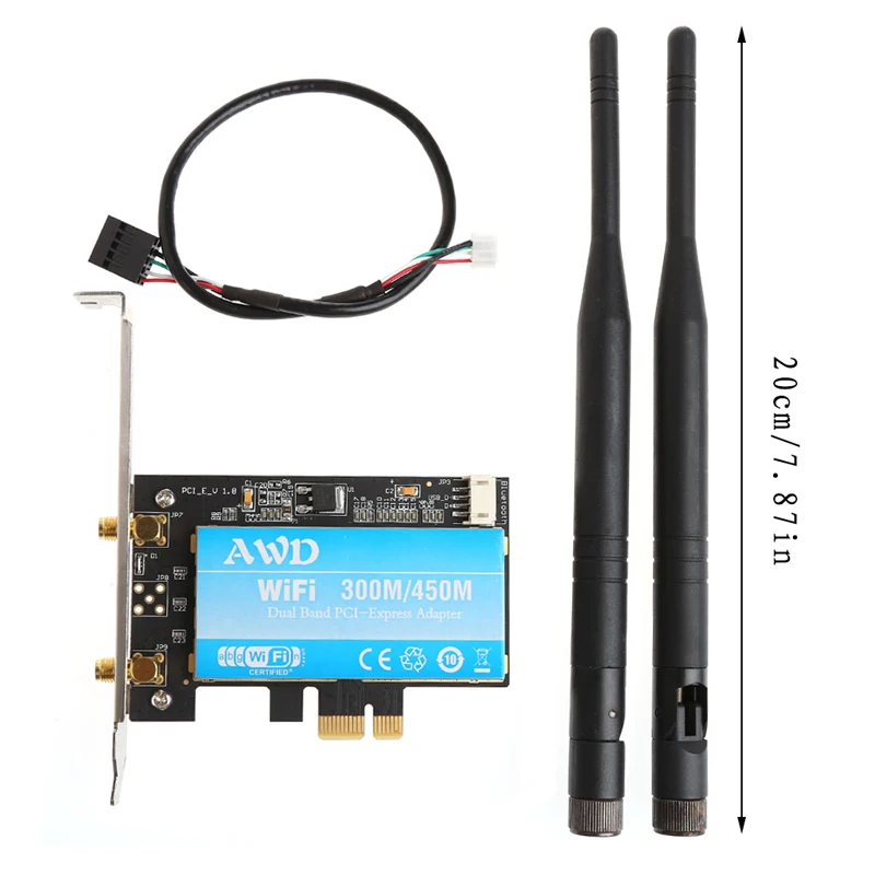 Dual Band 2-в-1 Беспроводной Bluetooth V4.0 300 Мбит/с мини PCI-E сетевая карта адаптера BCM943228HMB для портативных ПК