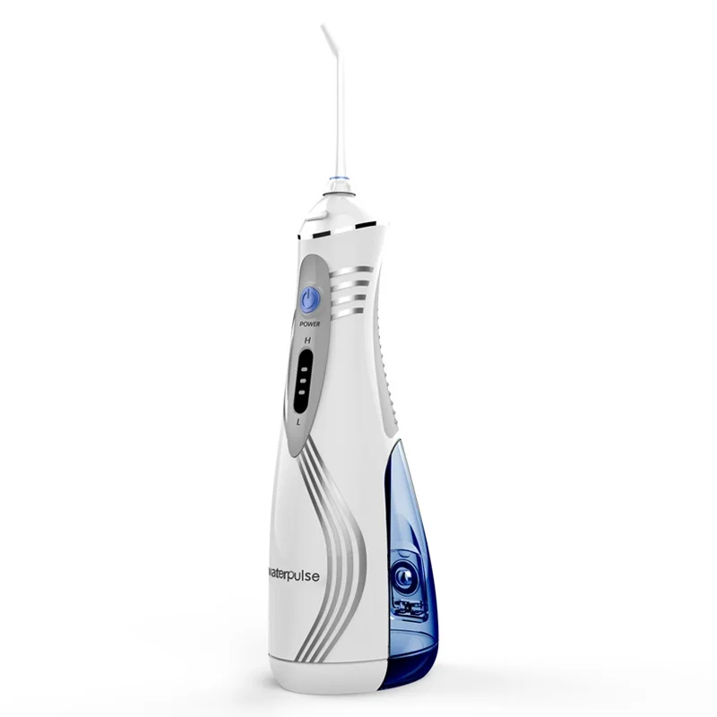 

Waterpulse Portable Rechargeable Dental Flosser Electric Iirrigator Water Jet Flosser Dental Spa Teeth Whitening V400 Plus