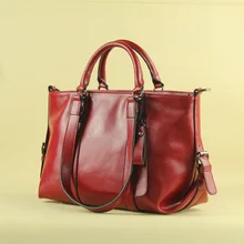 lady handbag 2016 elegant one shoulder casual cowhide cross-body handbag female bags