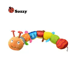 Sozzy Детские игрушки многофункциональный музыка гусеница высота линейка образовательные музыка кольцо Newbron подарок