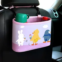 Горячий контейнер для автомобиля креативный мини висячий мешок для хранения портативный мешок для мусора многофункциональный мешок для хранения сиденья Водонепроницаемый