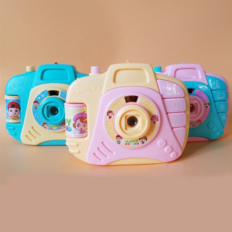 Электрическая мигающая проекционная камера Развивающие игрушки для детей детские пластиковые мини Bettery управляемые вокальное звучание IQ Обучение