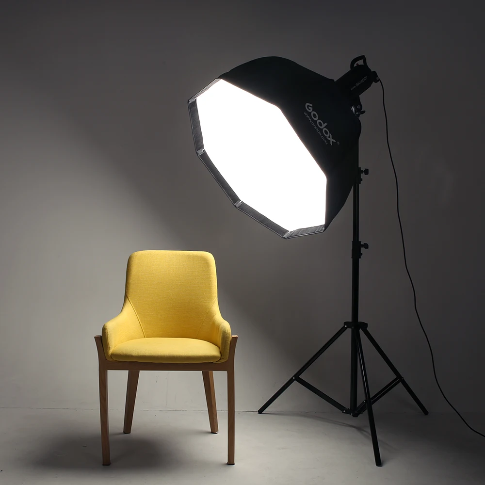 Godox SB-UE 80cm 95cm 120cm Portable Octagonal Umbrella Softbox with Bowens Mount for Godox Studio Flash SL-150W SK300 SK400 for photography softbox,bowens mount softbox,portable softbox