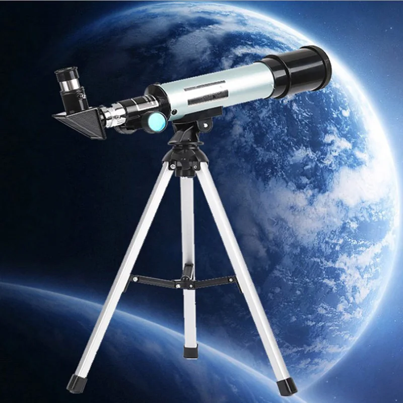 F36050 рефрактор Spyglass Zoom высокомощный астрономический телескоп со штативом для