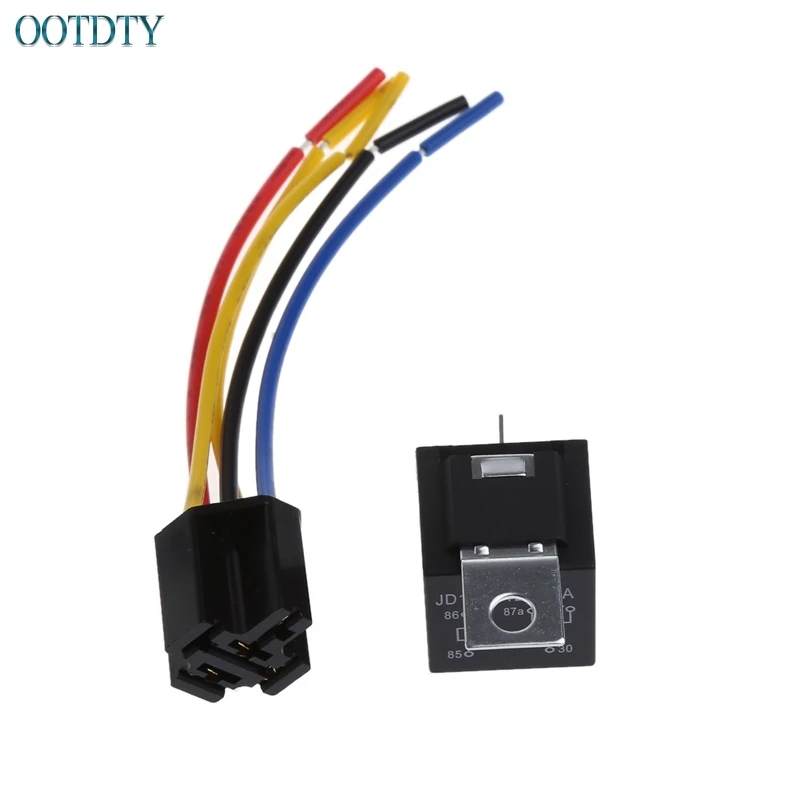 Waterproof Car Relay DC 12V 40A 5Pin Automotive Fuse Relay Normally Open Hot jun6in Car