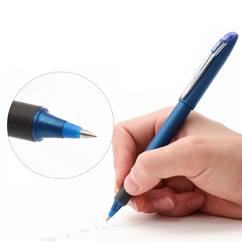 Япония Uni UB-245 шариковая ручка скраб ручка держатель Нескользящая ручка Резина 0,5 мм