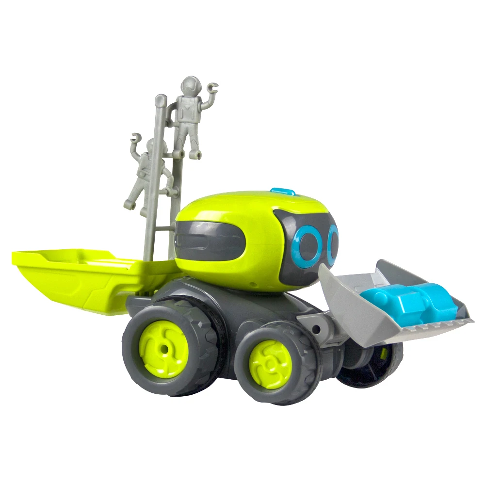 

Smart Programming RC Robot Engineering Bulldozer Forklift Assembly Indoor Science Educational Toy for Children Birthday Gift