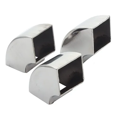 

10PCS/LOT 25X25MM 201 # Stainless Steel Square Elbow 90 Degrees Welded Exhaust Pipe Bracket Elbow