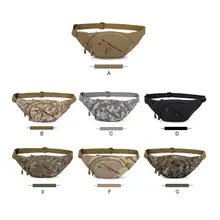 Новая камуфляжная нагрудная сумка с отверстием для наушников, модная спортивная водонепроницаемая Мужская Многофункциональная портативная прочная нагрудная сумка